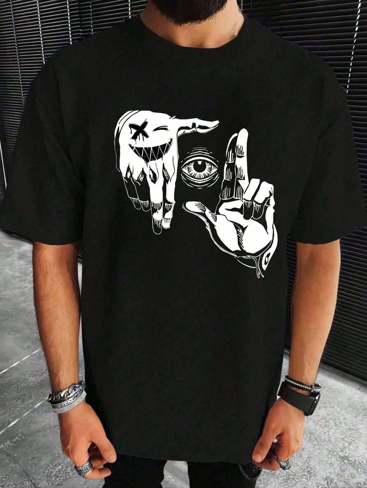 Black Handed t shirt